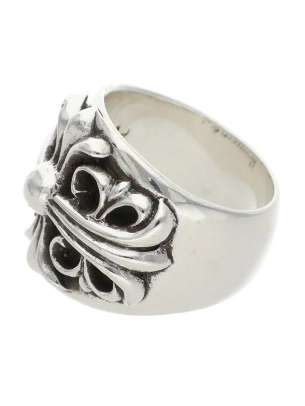 Chrome Hearts Keeper Silver Ring